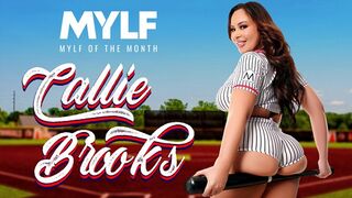 Callie Brooks milf månad: Stolen klocka in i hennes sexiga liv och vild ridning