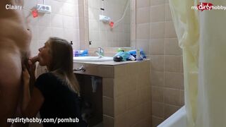 Het suger knull för blond tysk hemmafru