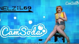 Jewelz Blu är vilt onani i Misty Cosplay