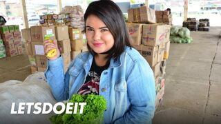 Fett latinska damens fitta djupt knullad av xiomara