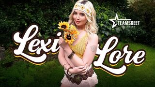 April Light Game: Lexi Lore vår introduktion till hot fuck