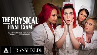 Medicinsk tentamen i grupp gay orgy!