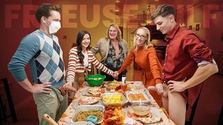 På Thanksgiving samlas familjen för att njuta av det, och den här julsäsongen kommer att bli vild