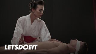 Den tjeckiska förföriska Vanessa Decker kör Max Dior galen med het ridning