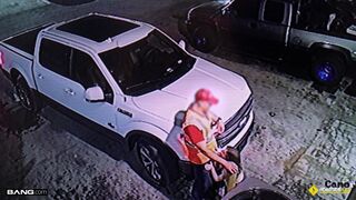 Den blonda tonårsflickan på sidan av vägen brutalt knullad av ambulans killen