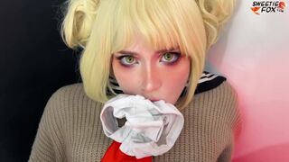 Himiko togas blonda monster på hennes 18-årsdag firar hennes första knull och fulla liv