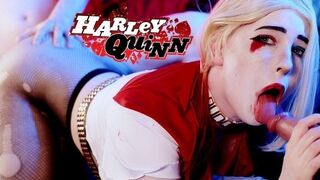 Stor kuk i Harley quinn kostym - Mollyredwolf förförelse