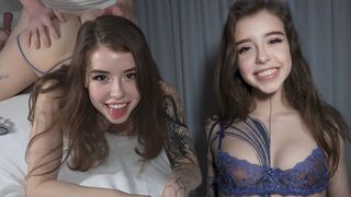 Hot, smutsig college tonåring whores med wild fuck urval