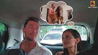 Flygplatsmöte med en främling och hot fuck