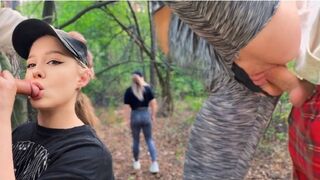 Möt en främling i Montana - omedelbart het knull i skogen
