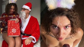 Bästa nyårspresent: Sex med jultomten och magiskt ansikte