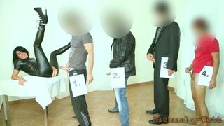 Spermapartiet! obegränsat sex med latex whore!