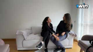 Hyr avgift med lesbisk sex för min rumskamrat