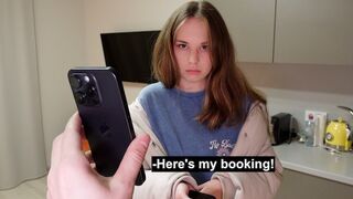 Jag tillbringade natten med en främling på grund av en bokning