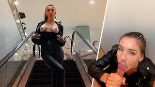 Styvmor lär sig av sin son i ett testrum för varmt sex