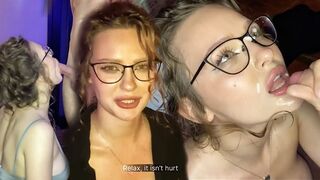 Bröllopsgåva: Wild Blowjob med ryska amatör