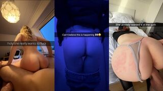 Teen Girls smutsiga sex i snapchat-valet
