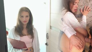 Den sociala undersökningen slutade i min fitta med slagjobb och dick! (del 1)