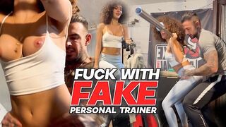 Min personliga tränare i gymmet är jävla hårt