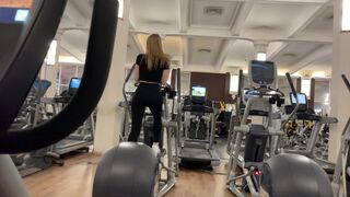 Fast fuck in the gym: Riskig offentlig knull med Kalifornien