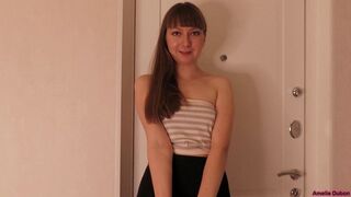 Min Mistress Vänster Mitt hus utan trosor och med Cum i hennes fitta efter passionerat sex