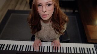 Musikklass med varmt sex med läraren