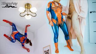 Spidey bitch blir fångad jävla