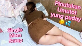 Pinay single mommy farts efter hard fuck