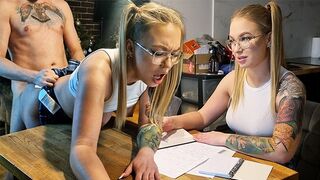 Teen natalie Wayne ger sin lärare mer än 50 dollar med sin fitta