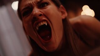 Dark Wins Castle - Frestande vampyr med en sexig blondin dam och en otäck tjej Tiffany Tatum och Leana Lovings