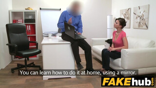 Fake Agent - castingvideo av ungerska Vicky Love