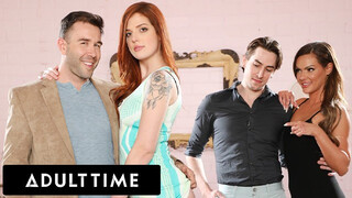 ADULT TIME - Will Pounder sätter på sin bästa väns heta fru Scarlett Mae i en bytesaffär